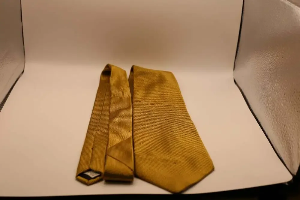 Alfani 100% Silk Gold Micro-Dot Necktie